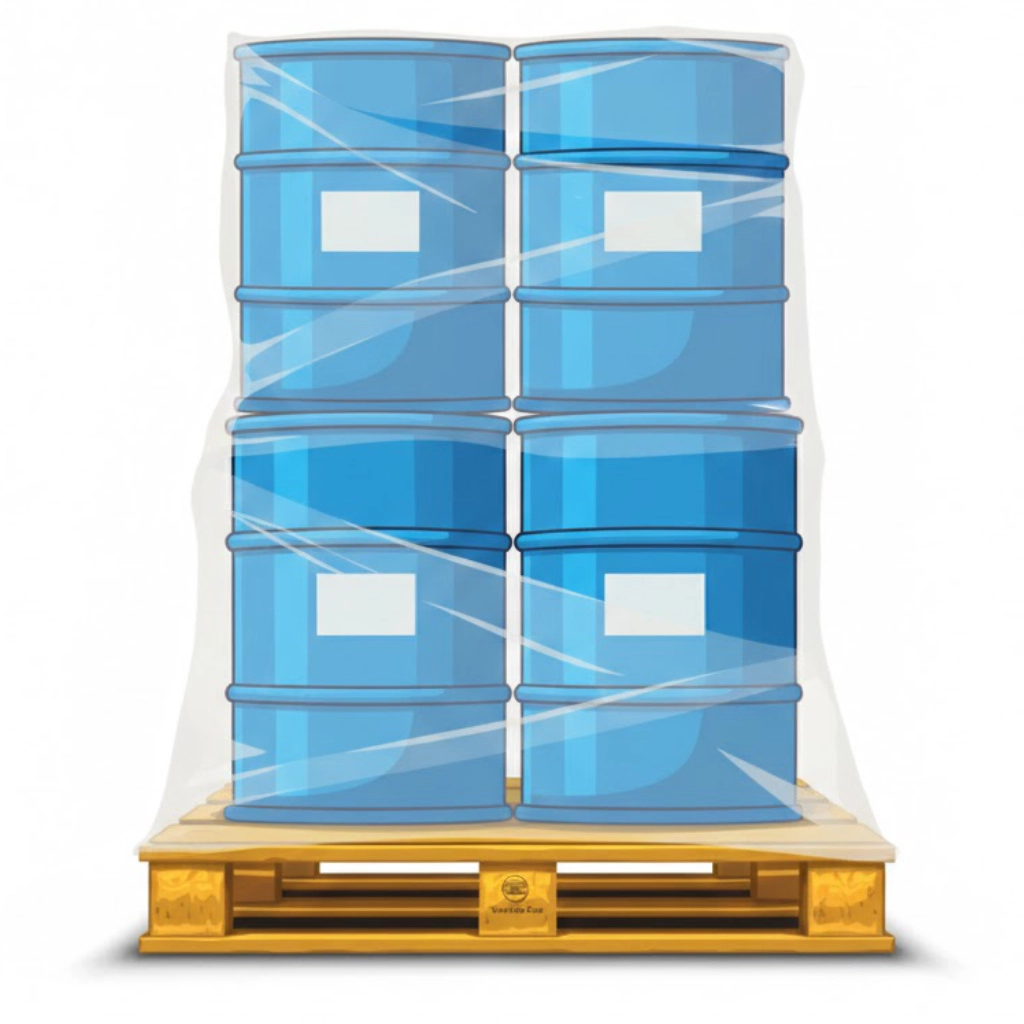 Tarimera Zore con tarimas recicladas para tambos